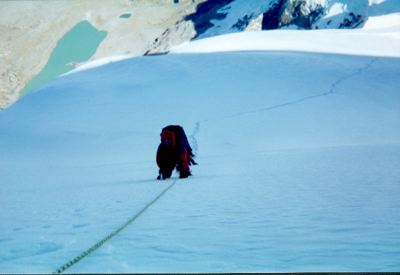 Climbing on Copa